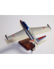Maquette avion du Fouga Magister CM170 F.A.F en bois