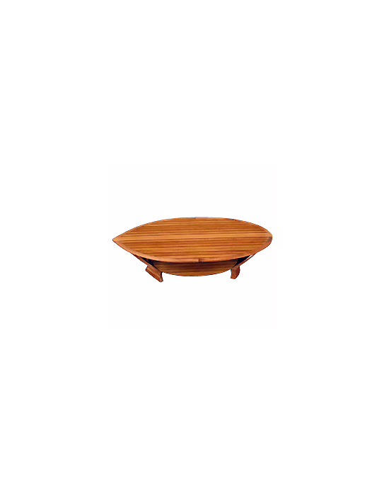 Table basse Coque de bateau en bois noble