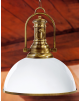 Luminaire de luxe Madeira opaline laiton massif - 30cm -