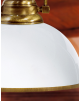 Luminaire de luxe Madeira opaline laiton massif - 43cm -