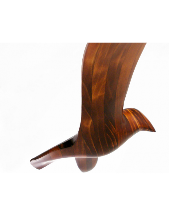 Oiseaux en bois noble - le goeland suspendu 75cm -