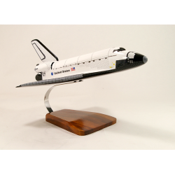 Maquette Endeavour OV-105 NASA Space Shuttle en bois