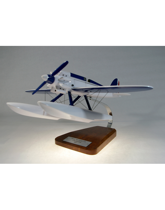 Maquette avion Short Crusader en bois