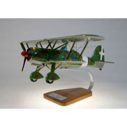 Maquette avion Fiat CR.42 Falco en bois