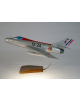 Maquette avion Dassault Mystere IV en bois