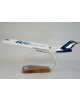 Maquette avion Fokker F100 EU Jet en bois