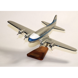 Maquette avion Boeing 307 Stratoliner Aigle Azur en bois