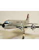 Maquette avion Douglas DC4 Swissair en bois