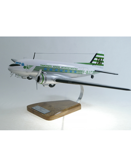 Maquette avion Douglas DC3 en bois
