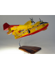 Maquette Canadair CL415T Protezione Civile en bois