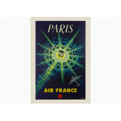 Affiche Air France / Paris Air France