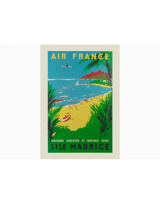 Affiche Air France / L'ile Maurice