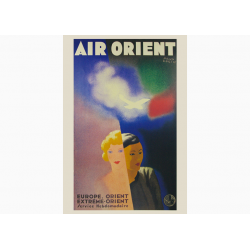 Affiche Air France / Air Orient