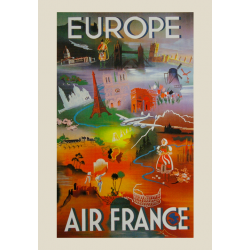 Affiche Air France / Europe