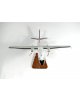 Maquette avion Fokker 27 Securite Civile en bois