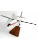 Maquette avion Fokker 27 Securite Civile en bois