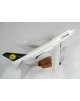 Maquette avion Boeing 747- 400 Lufthansa en bois 