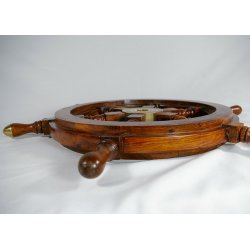 Barre à roue en bois