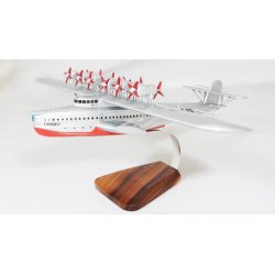 Maquette Dornier Do.X Lufthansa en bois