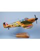 Maquette avion Spitfire MK 1A 41Squ RAF Eric Stanley Lock en bois