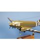 Maquette avion C-47 Skytrain D USAAF en bois