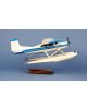 Maquette avion Cessna 185 Skywagon Floatplane en bois