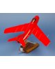 Maquette avion Mig 15 bis Fagot "Red Falcons" Moskovsky Okrug PVO en bois