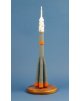 Maquette fusée Soyuz ISS space rocket TMA-06M en bois