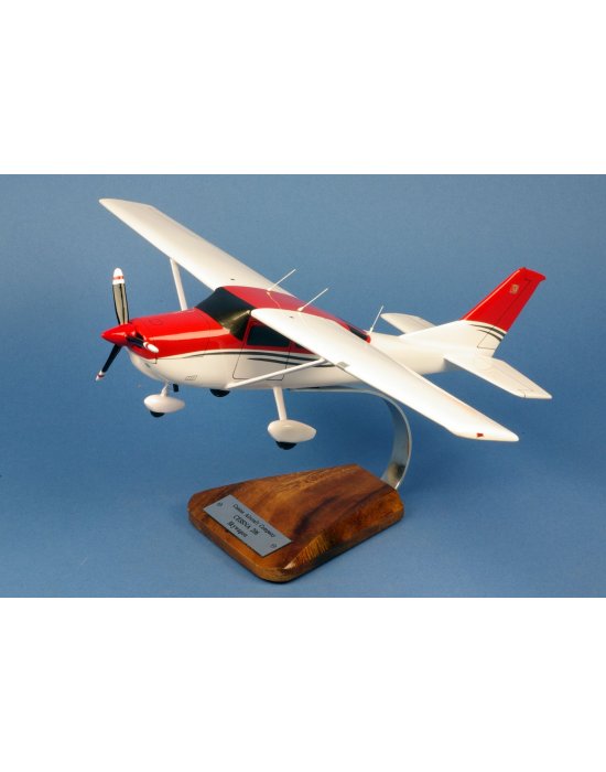 Maquette avion Cessna 206 Skywagon en bois