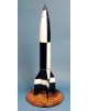 Maquette V2 rocket en bois