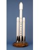 Maquette fusée SpaceX FH Falcon Heavy en bois