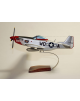 Maquette avion NorthAmerican P-51D Mustang R Runner III USAAF